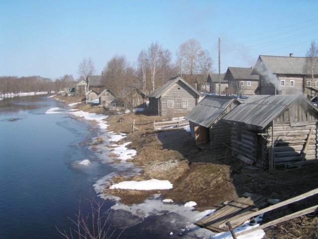 Весной в русской глубинке