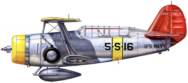 Curtiss SB2C Helldiver. Скотина US NAVY.