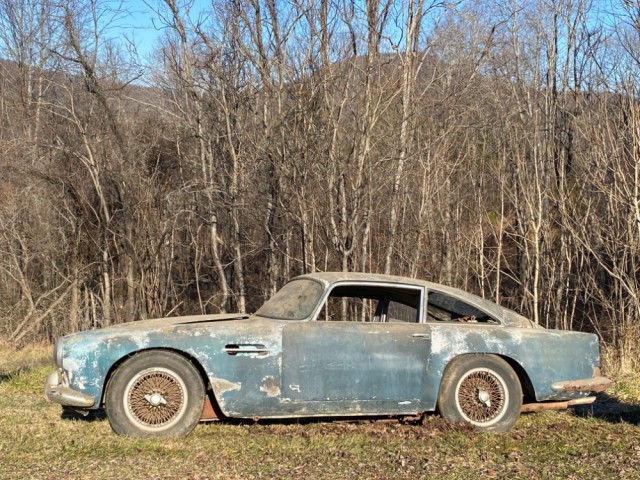 Классический Aston Martin, простоявший в сарае 30 лет, продают за $327 000