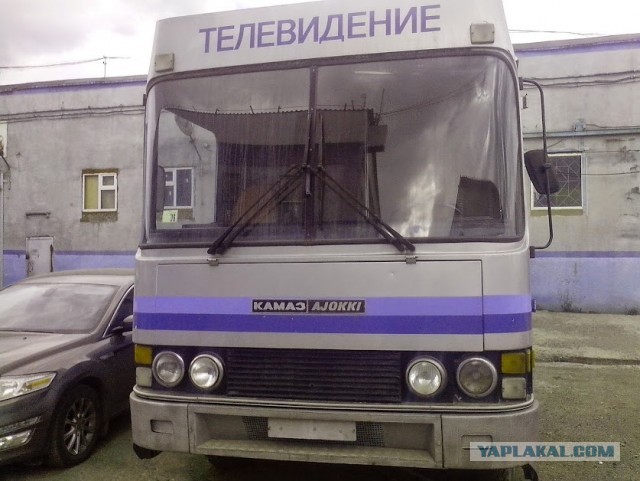 Красивый автобус с интересной историей