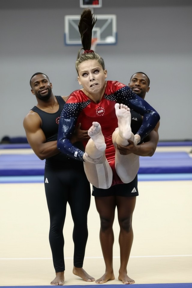 Фотожаба Гимнасточка