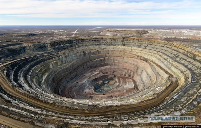 Как добывают алмазы.