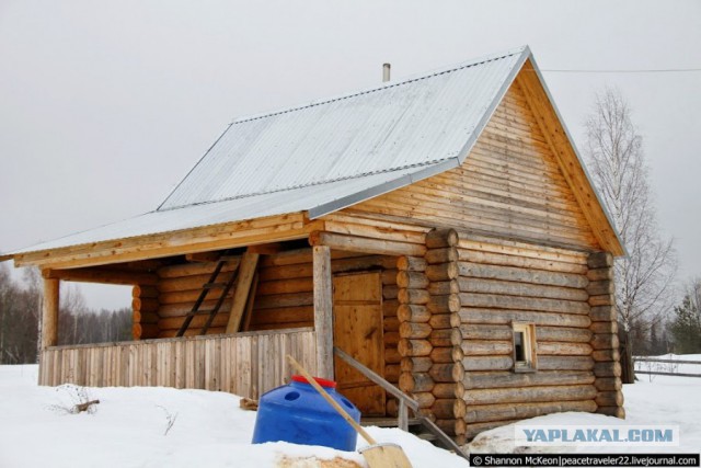 Одна в русском лесу
