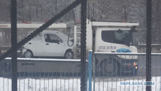 Почти новый автомобиль...