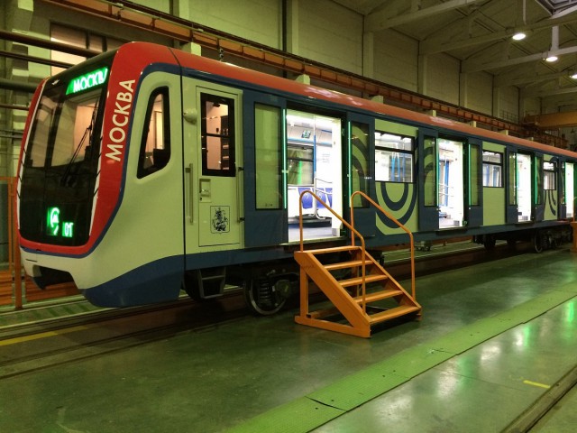 Новый поезд начнет работать в Москве уже завтра