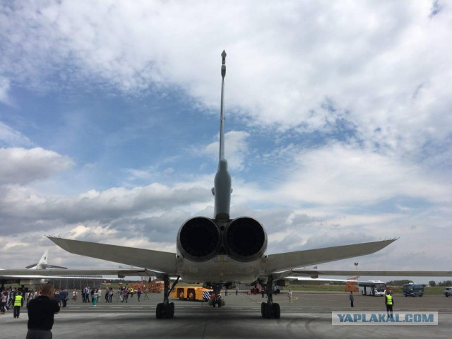Новый бомбардировщик Ту-22М3М представлен в Казани. Фоторепортаж
