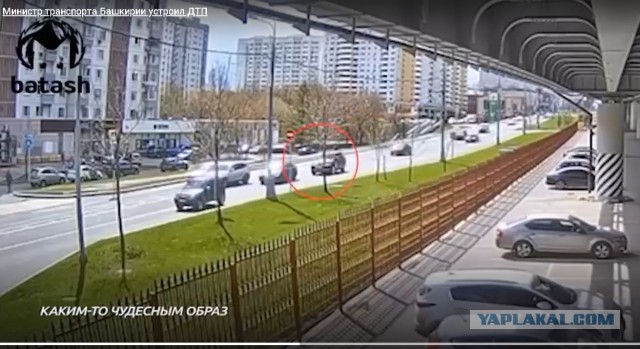 Министр транспорта Башкирии попал в ДТП и сделал виновной женщину, в которую он въехал