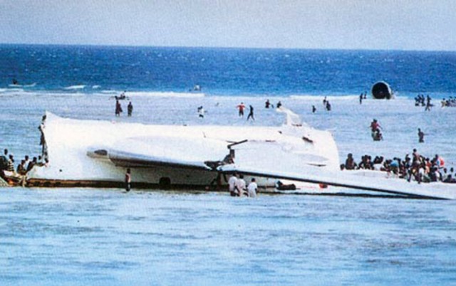 Крушение Boeing 767-260ER у побережья острова Нгазиджа в 1996 году