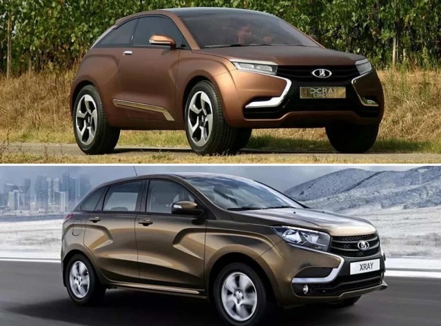 АвтоВАЗ показал сразу две новинки — кроссоверы Lada B+ Cross и Lada T-134