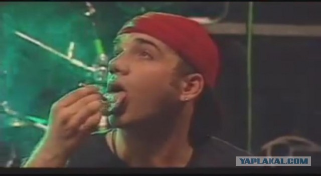 Bloodhound gang оскорбили флаг России