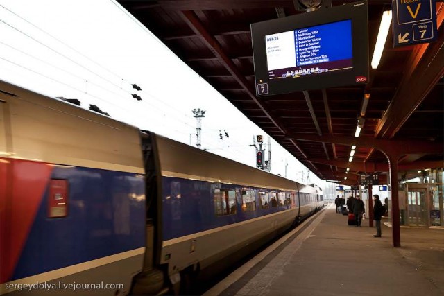 Как устроен скоростной поезд TGV