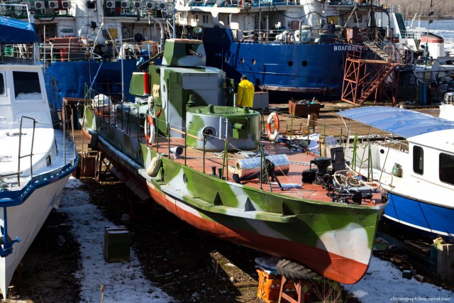 Тольятти: строительство копии бронекатера БК-73
