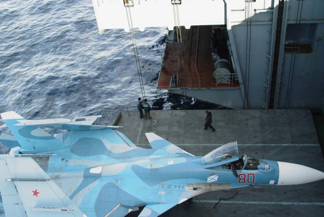 "Адмирал Кузнецов" напугал всю Шотландию