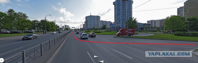 Уже 6 ДТП за год. Очень "принципиальный" водятел