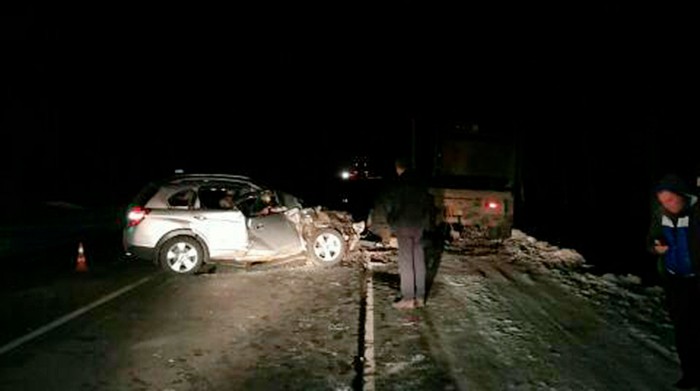 Мэр Тулуна с женой попали в страшное ДТП на трассе Иркутск-Красноярск.