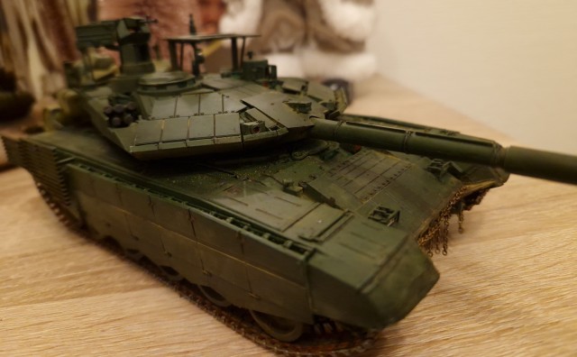 Рукожопства пост.  Т-90 МС " Скоро снова в бой 79 лет спустя " 1/35