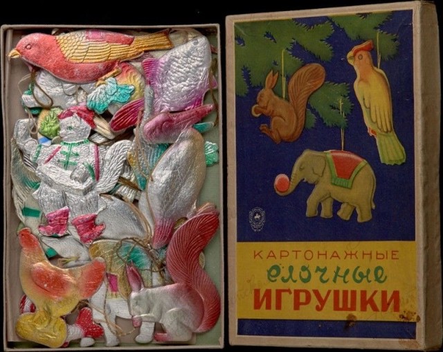 Новогодние украшения СССР