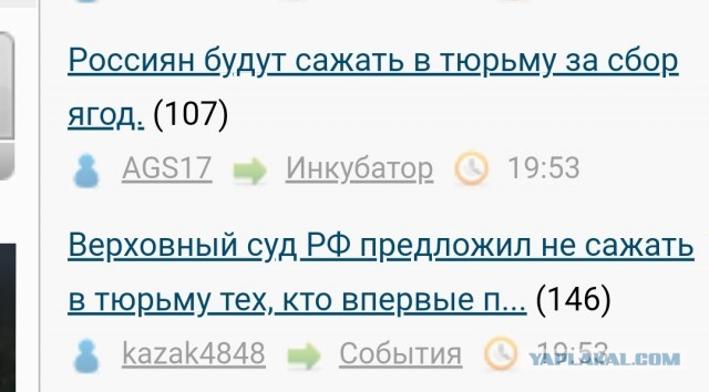Верховный суд РФ предложил не сажать в тюрьму тех, кто впервые попался на хранении наркотиков без цели сбыта