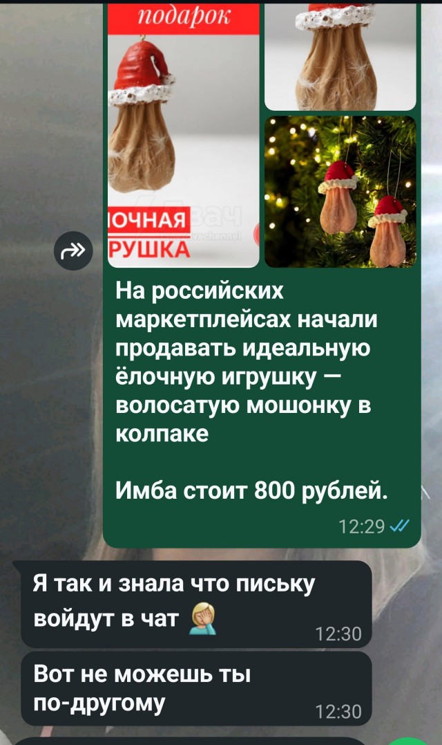 На российских маркетплейсах начали продавать идеальную ёлочную игрушку