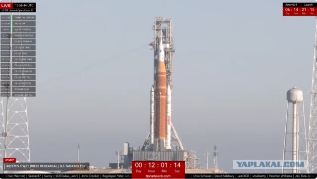 Генеральная репетиция запуска Artemis II назначена на 3 февраля.