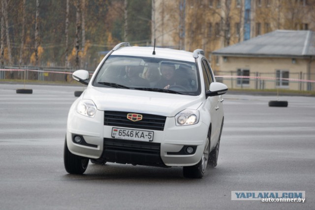 Как тестировали белорусские автомобили Geely