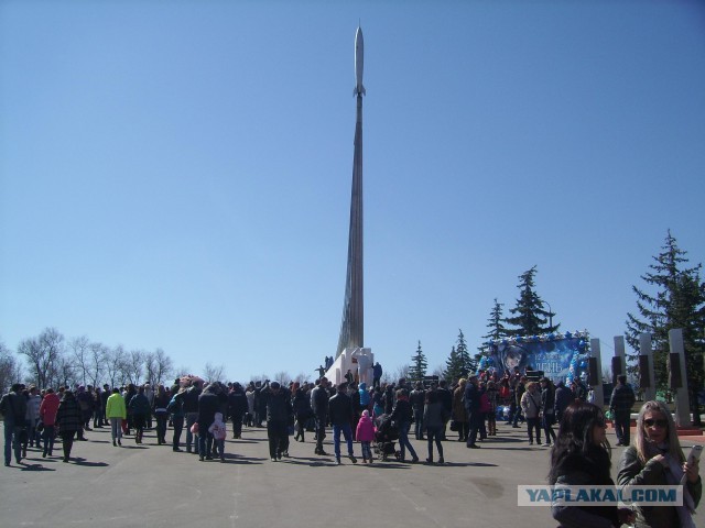 Место приземления Ю.Гагарина