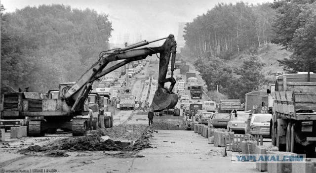 Прогулка по Москве 1993 года