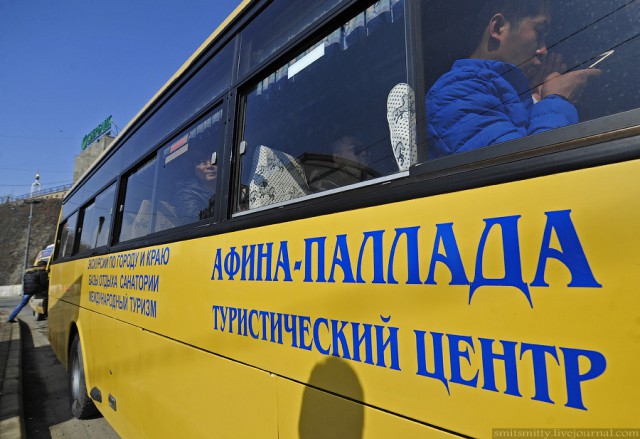 Китайские туристы во Владивостоке