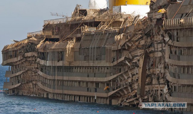 Лайнер Costa Concordia: взгляд изнутри