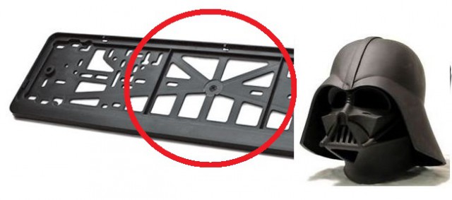 Секрет рамки для номера