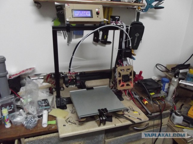 Как я собирал свой первый 3D принтер со стальной рамой