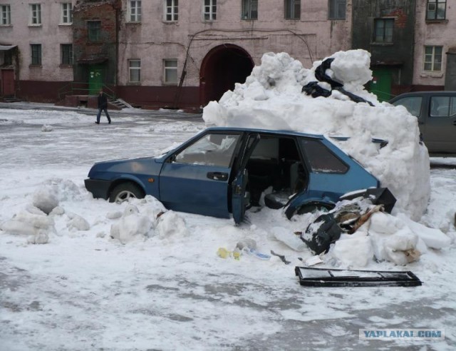 Подснежники гробы. г. Норильск