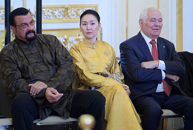 Россиянин на Параде Победы