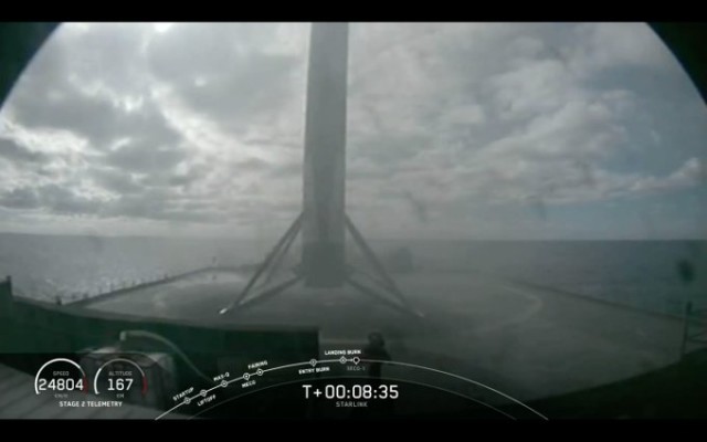 Запуск миссии Starlink /2
