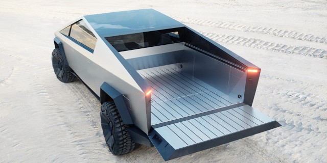 Илон Маск представил миру электропикап Tesla Cybertruck
