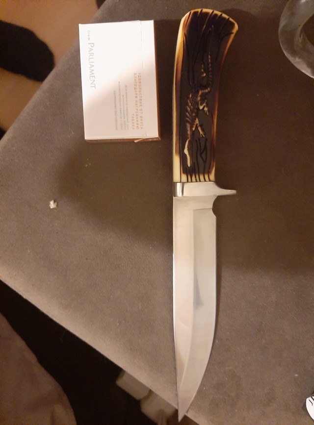 Складная "Финка НКВД". Сравнил "оригинал" и китайскую "поделку"