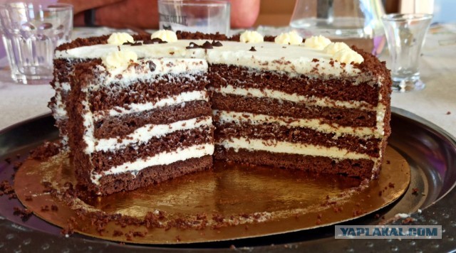 #ЯПовар. Торт с черемухой.