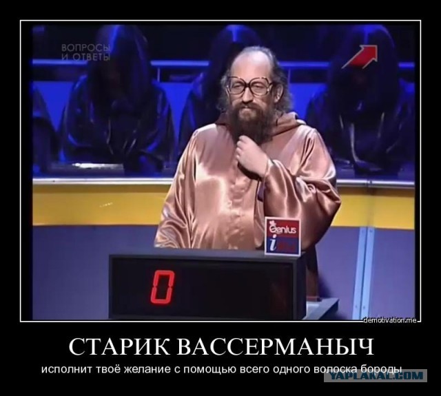 Вассерман и миллион незадекларированных очков