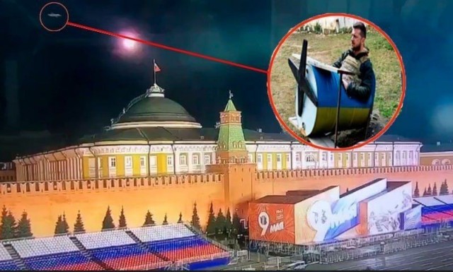 Купол Сенатского дворца со следами