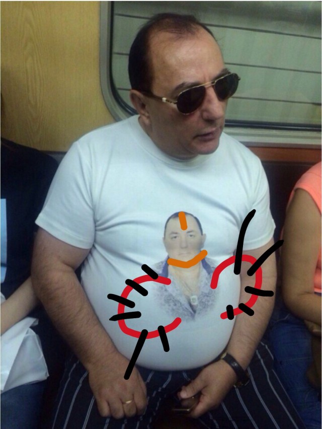 Свежая порция "модников" из нашего метро