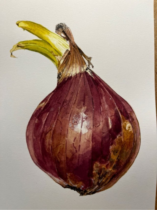 Немного лука и чеснока в живописи