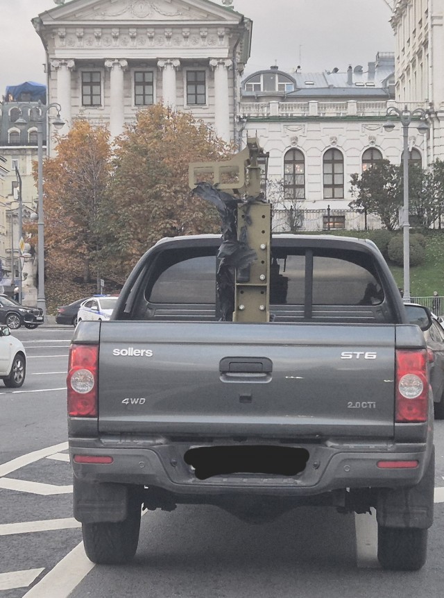 В центре Мск теперь можно встретить авто с такой приблудой
