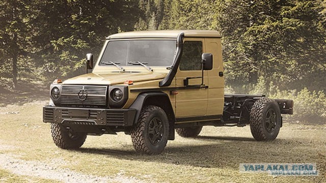 ЯП не менее деликатно чем Mercedes представил новый G-Class W464