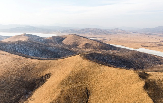 Владивосток и Русский остров с высоты...