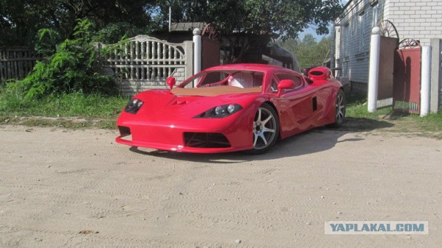 Беларус собрал реплику McLaren F1 из Peugeot