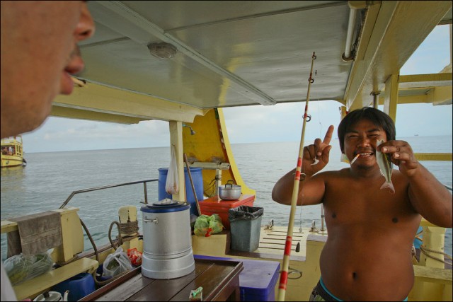 Рыбалка в Сиамском заливе.
