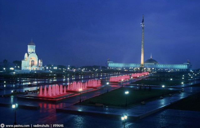 Прогулка по Москве 1996 года
