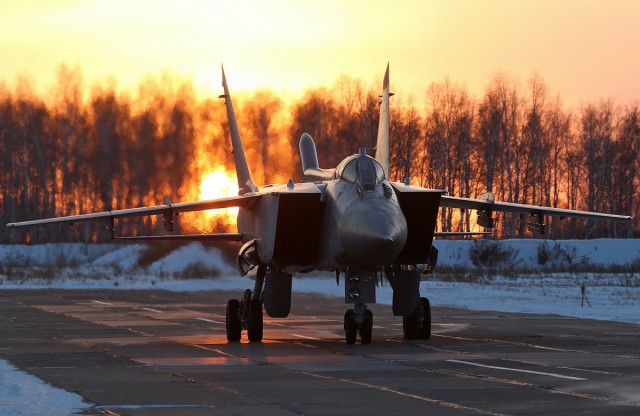 МиГ-31 сбил крылатую ракету