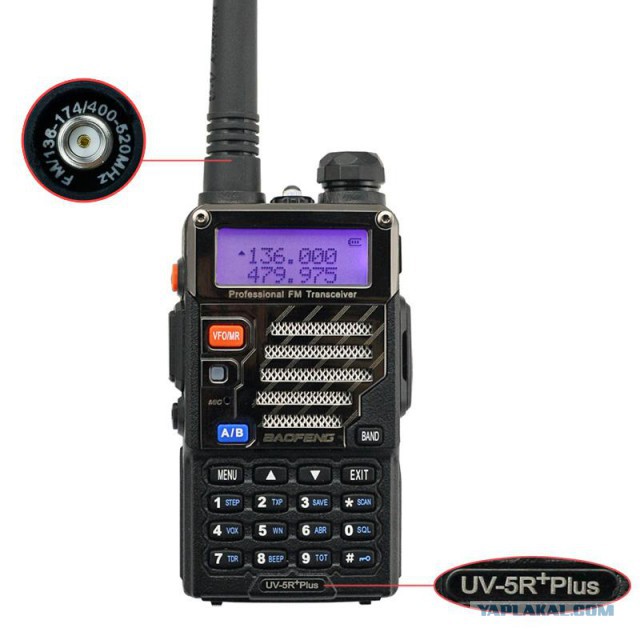 KENWOOD TK-3107 или Baofeng UV-F8 (UV-5R)