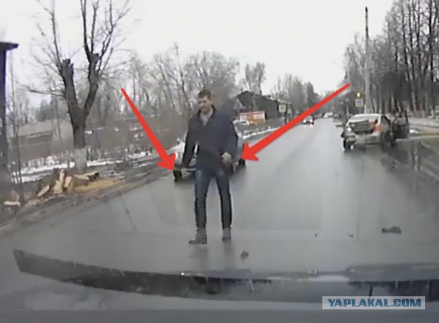 Осторожно! Слепой водитель!